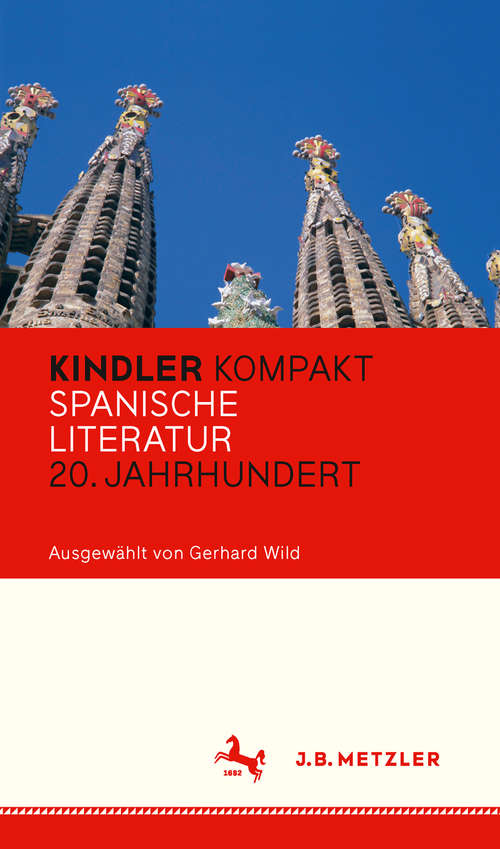 Book cover of Kindler Kompakt: Spanische Literatur, 20. Jahrhundert (Zweifarbig)