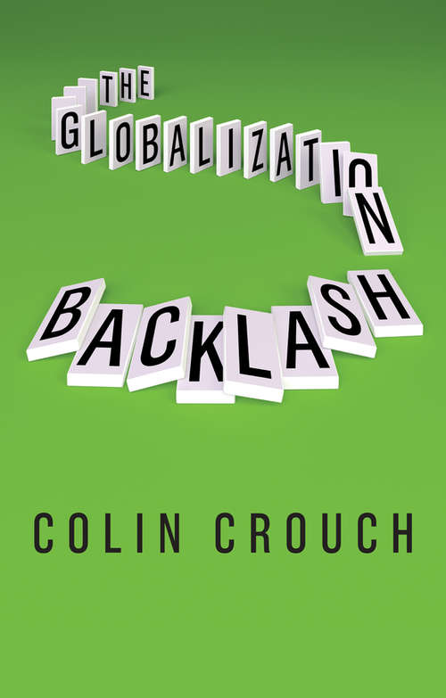 Book cover of The Globalization Backlash