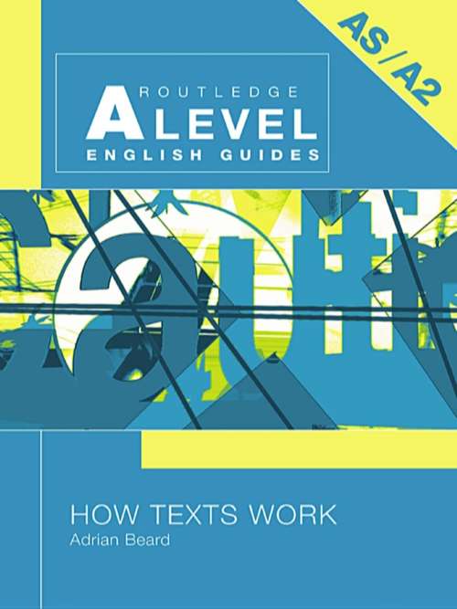 Book cover of How Texts Work
