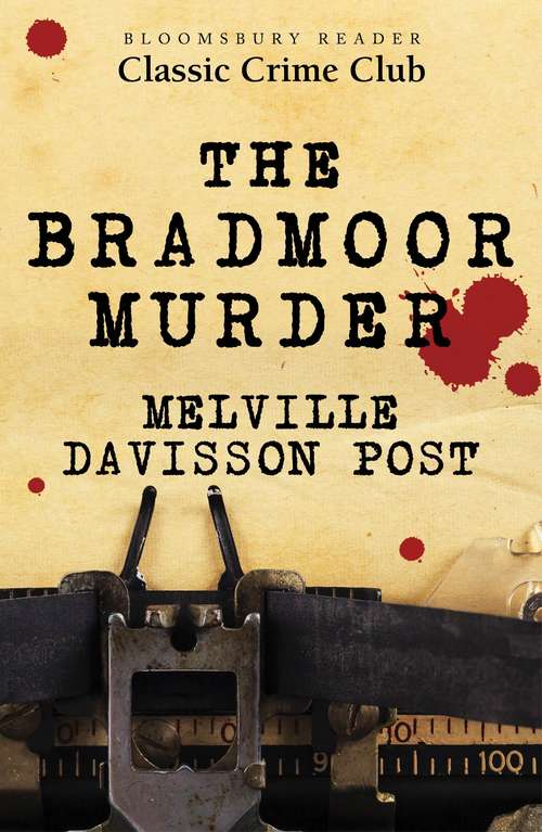 Book cover of The Bradmoor Murder