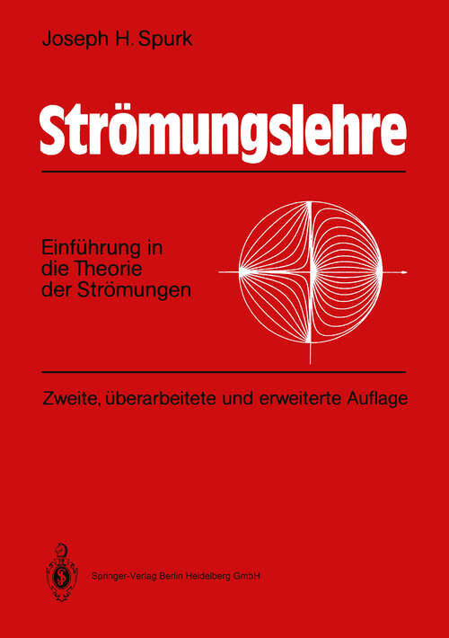 Book cover of Strömungslehre: Einführung in die Theorie der Strömungen (2. Aufl. 1989)