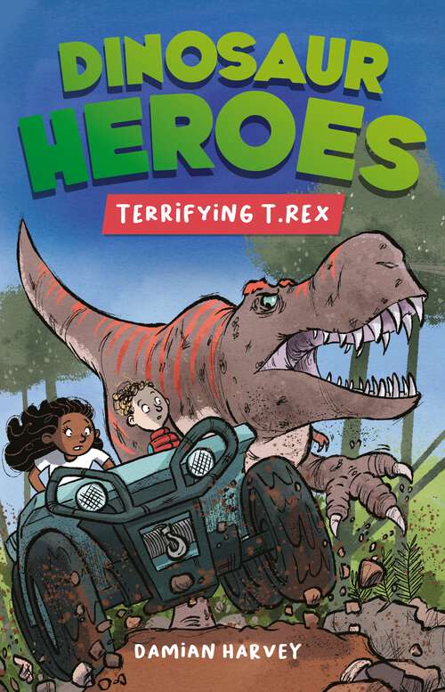 Book cover of Terrifying T. Rex (Dinosaur Heroes)