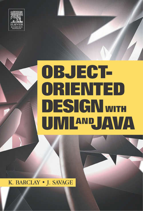 Book cover of Object-Oriented Design with UML and Java