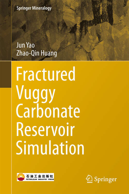 Book cover of Fractured Vuggy Carbonate Reservoir Simulation (1st ed. 2016) (Springer Mineralogy)