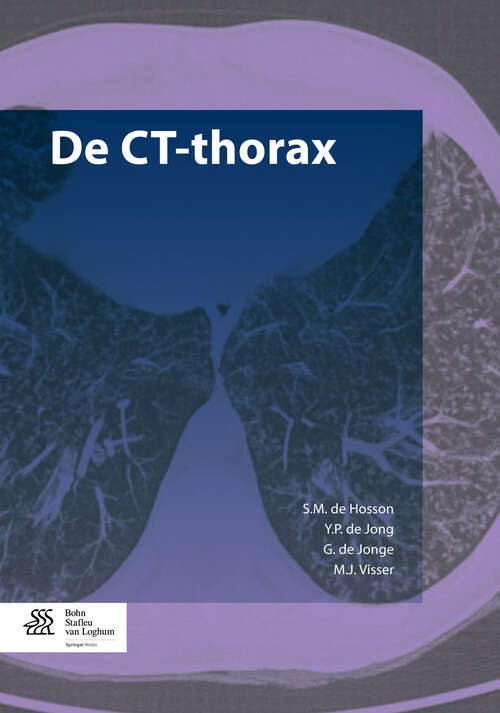 Book cover of De CT-thorax (1st ed. 2015)
