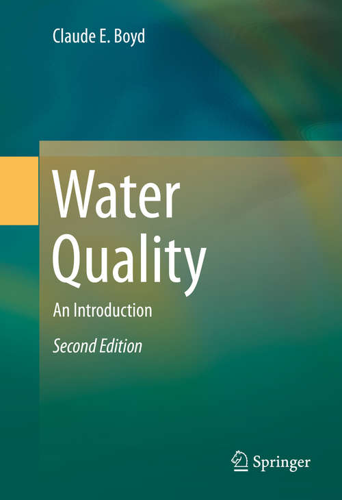 Book cover of Water Quality: An Introduction (2nd ed. 2015) (Aquaculture Ser.)