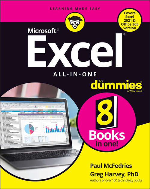 Book cover of Excel All-in-One For Dummies