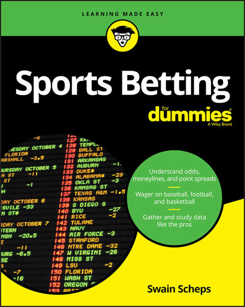 Book cover of Sports Betting For Dummies