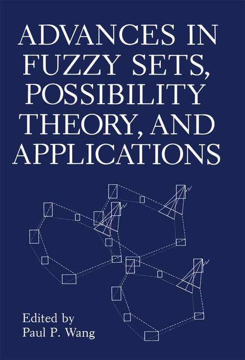 Book cover of Advances in Fuzzy Sets, Possibility Theory, and Applications (1983)