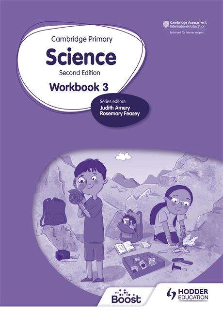 Book cover of Cambridge Primary Science Workbook 3 Second Edition