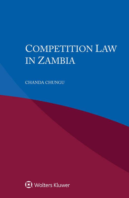 Book cover of Competition Law in Zambia