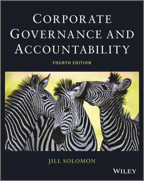 Book cover of Corporate Governance and Accountability