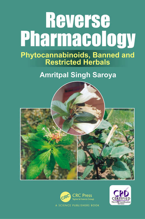 Book cover of Reverse Pharmacology: Phytocannabinoids, Banned and Restricted Herbals