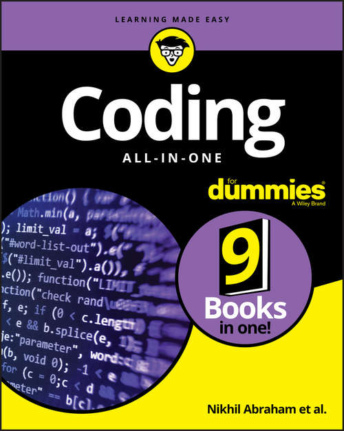 Book cover of Coding All-in-One For Dummies