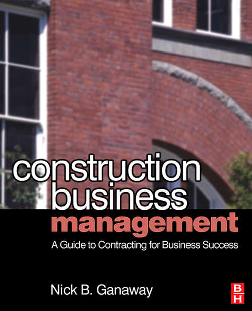 Book cover of Construction Business Management