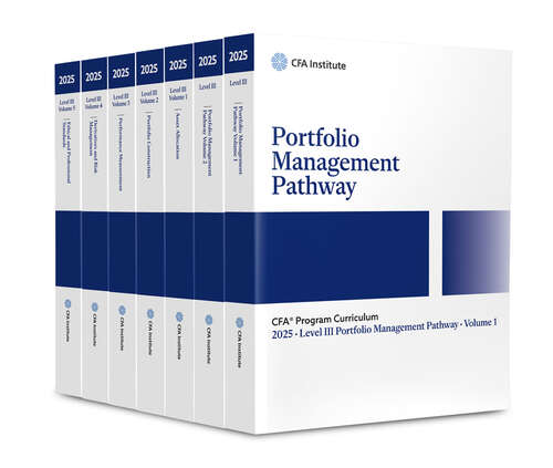 Book cover of 2025 CFA Program Curriculum Level III Portfolio Management Box Set