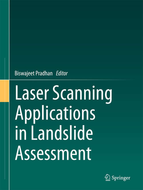 Book cover of Laser Scanning Applications in Landslide Assessment