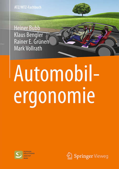 Book cover of Automobilergonomie (2015) (ATZ/MTZ-Fachbuch)