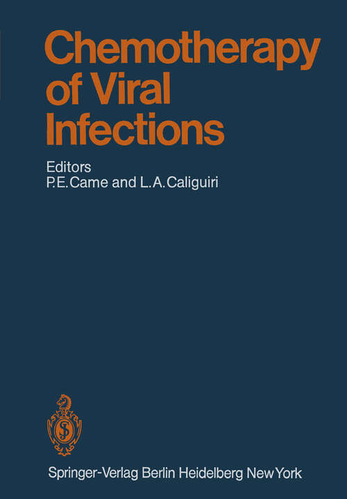 Book cover of Chemotherapy of Viral Infections (1982) (Handbook of Experimental Pharmacology #61)