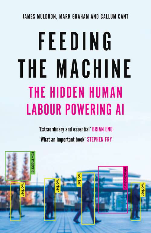 Book cover of Feeding the Machine: The Hidden Human Labour Powering AI (Main)