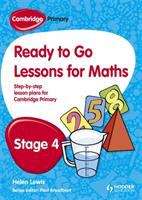 Book cover of Cambridge Primary Ready to Go Lessons for Maths Stage 4 (PDF)