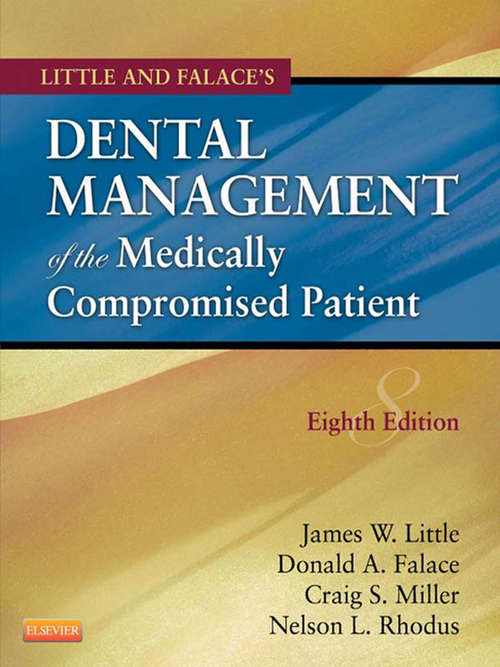 Book cover of Dental Management of the Medically Compromised Patient - E-Book (8)