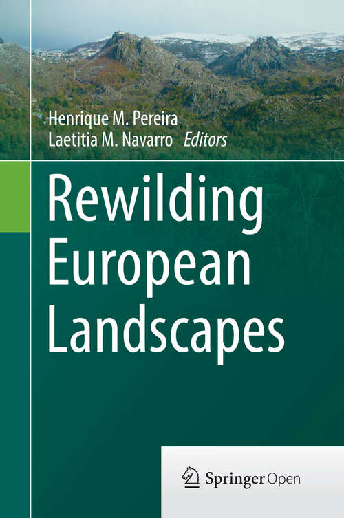 Book cover of Rewilding European Landscapes (2015)