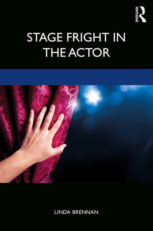 Book cover of Stage Fright in the Actor