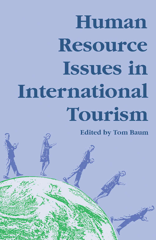 Book cover of Human Resource Issues in International Tourism
