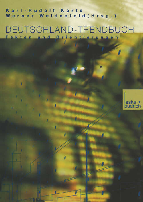 Book cover of Deutschland-TrendBuch: Fakten und Orientierungen (2001)