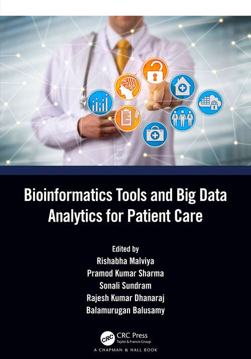 Book cover of Bioinformatics Tools and Big Data Analytics for Patient Care