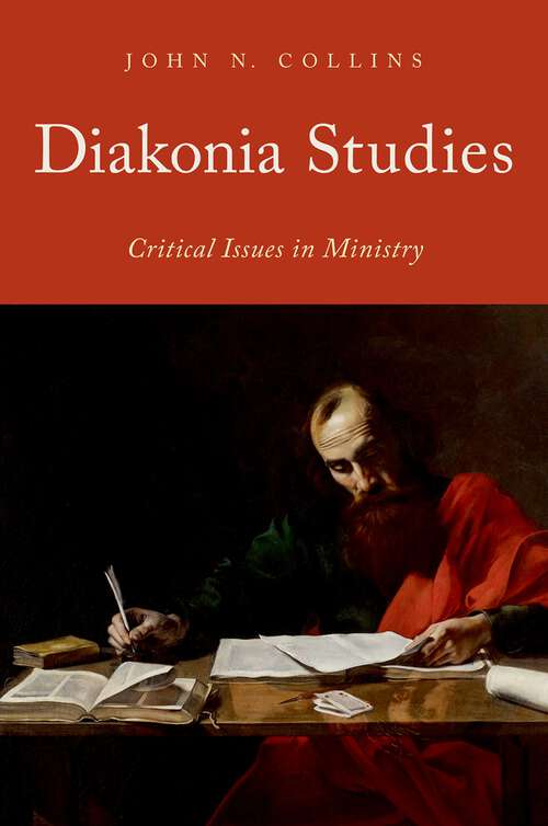 Book cover of Diakonia Studies: Critical Issues In Ministry