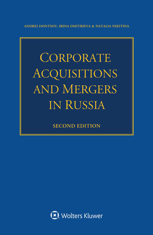 Book cover of Corporate Acquisitions and Mergers in Russia (2)