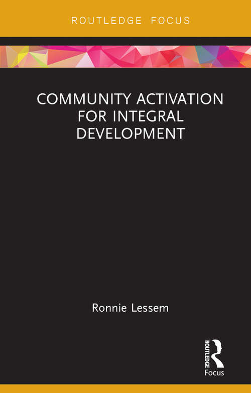 Book cover of Community Activation for Integral Development (Transformation and Innovation)