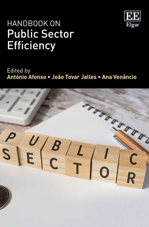 Book cover of Handbook on Public Sector Efficiency