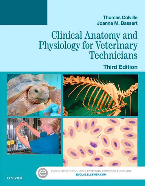 Book cover of Clinical Anatomy and Physiology for Veterinary Technicians - E-Book