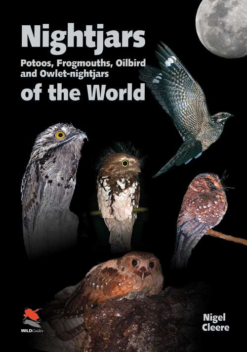 Book cover of Nightjars, Potoos, Frogmouths, Oilbird, and Owlet-nightjars of the World (WILDGuides #9)