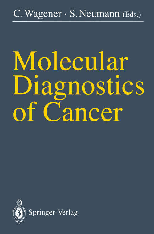 Book cover of Molecular Diagnostics of Cancer (1993)