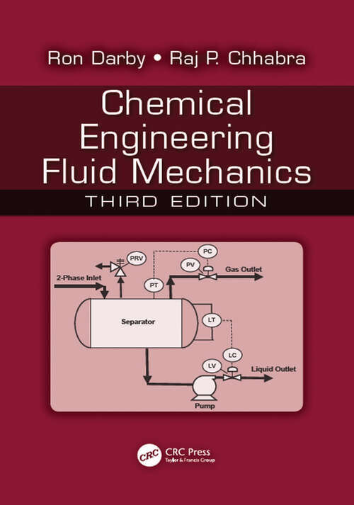 Book cover of Chemical Engineering Fluid Mechanics (3)