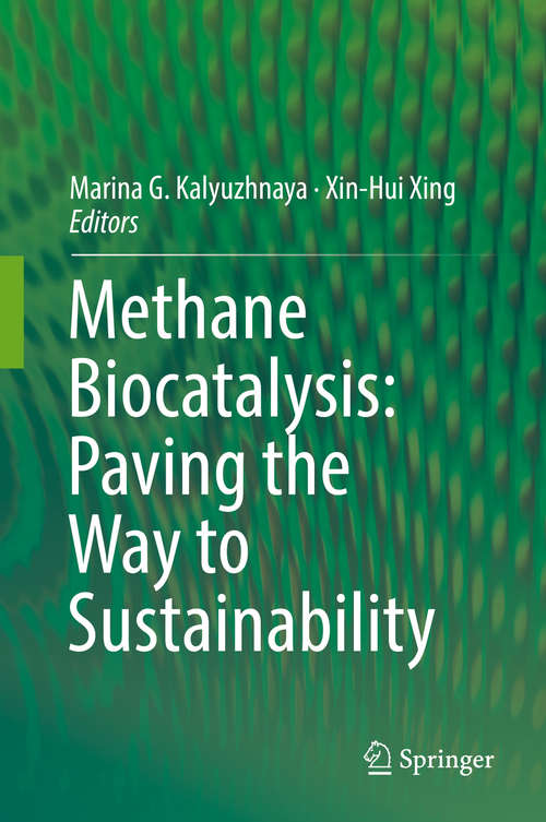 Book cover of Methane Biocatalysis: Paving the Way to Sustainability