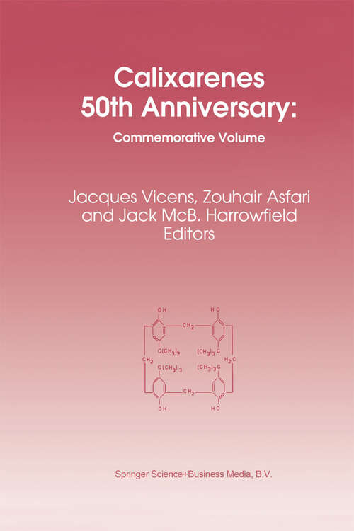 Book cover of Calixarenes 50th Anniversary: Commemorative Issue (1994)