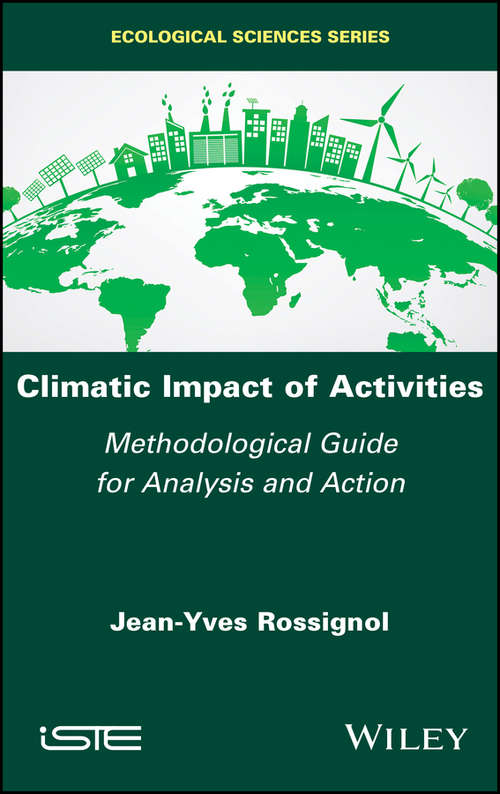 Book cover of Climatic Impact of Activities: Methodological Guide for Analysis and Action