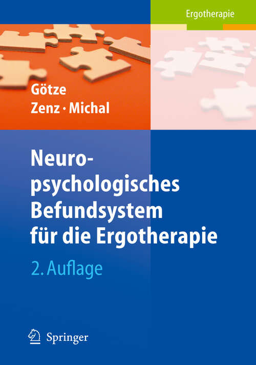 Book cover of Neuropsychologisches Befundsystem für die Ergotherapie (2. Aufl. 2005)