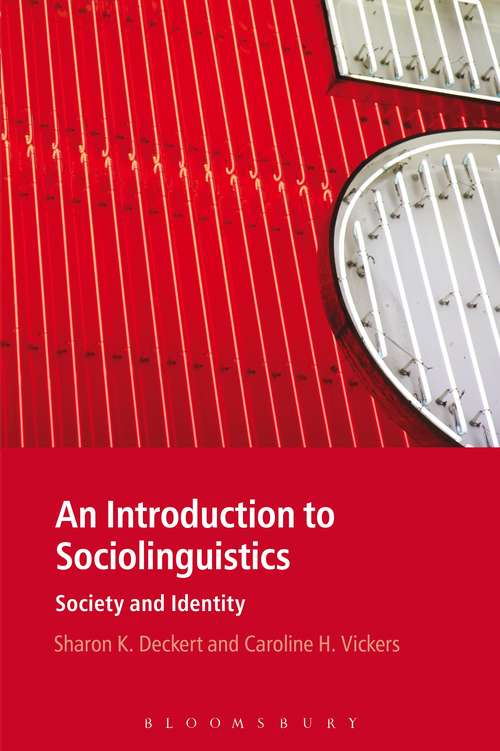 Book cover of An Introduction to Sociolinguistics: Society and Identity