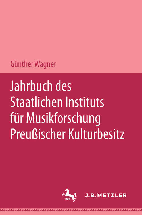 Book cover of Jahrbuch des Staatlichen Instituts für Musikforschung Preußischer Kulturbesitz 2003 (1. Aufl. 2003)