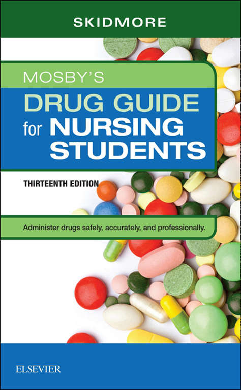 Book cover of Mosby’s Drug Guide for Nursing Students - E-Book (14)