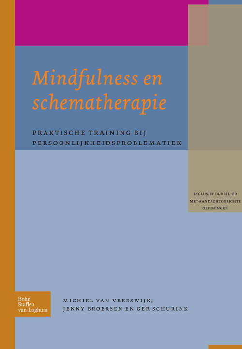 Book cover of Mindfulness en schematherapie: Praktische training bij persoonlijkheidsproblematiek (2009)