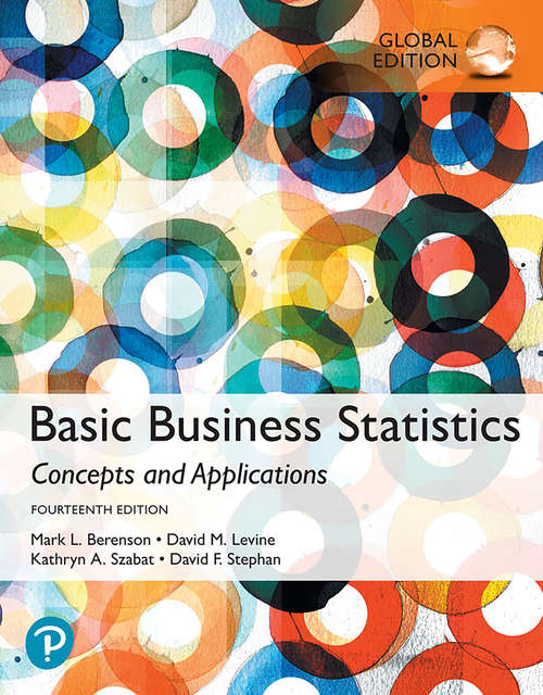Book cover of Basic Business Statistics, Global Edition