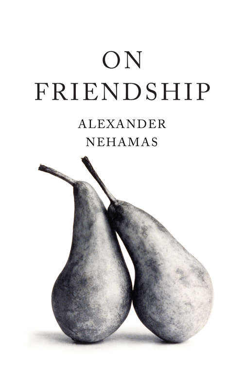 Book cover of On Friendship