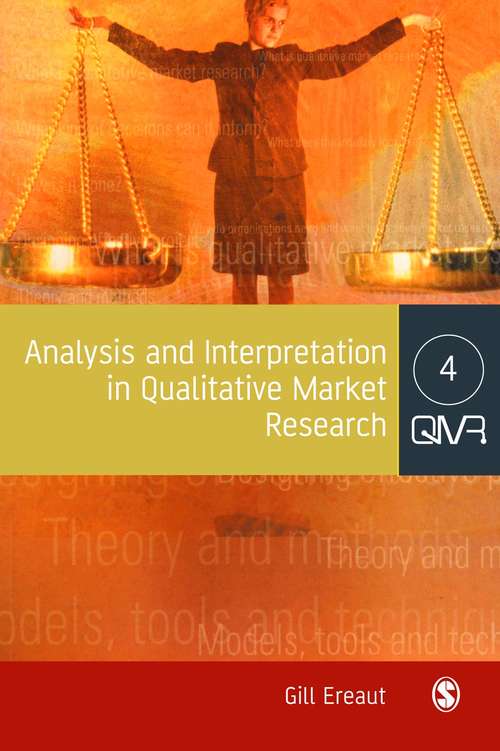 Book cover of Analysis and Interpretation in Qualitative Market Research (PDF)